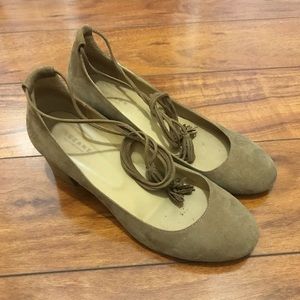 Sezane Valentina tie pumps